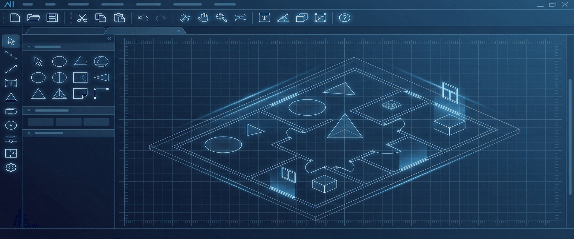 cadR CAD Software Interface